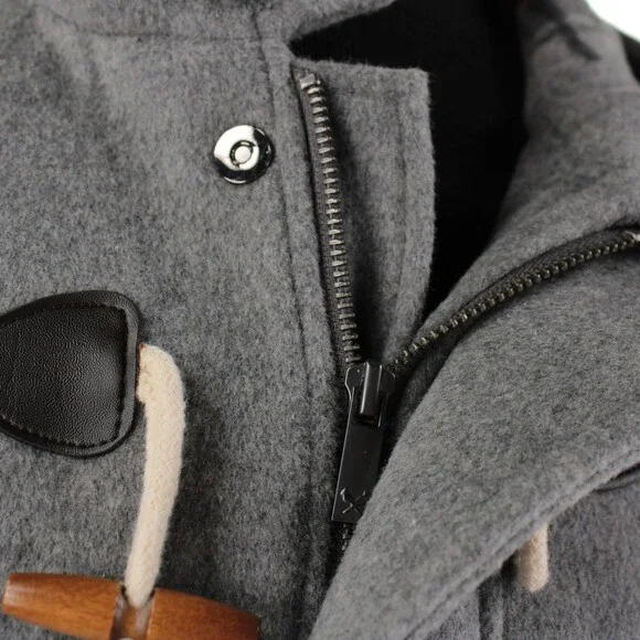 Cardinal of Canada NWT Wool Blend Duffle Coat Size M (40) US McBride In Gray